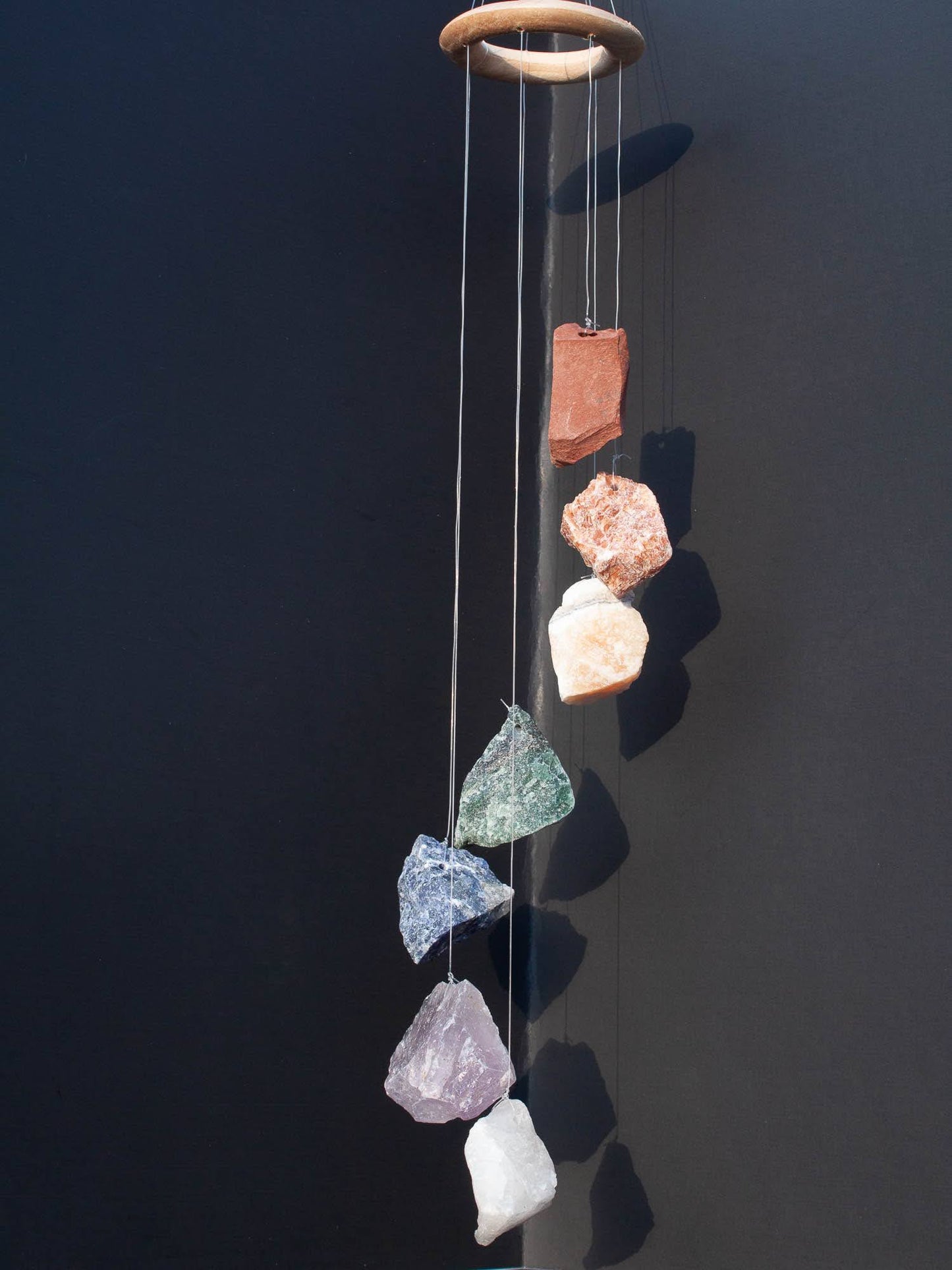 Raw Gemstone Mobile | Chakra Stone Mobile | Pride Mobile