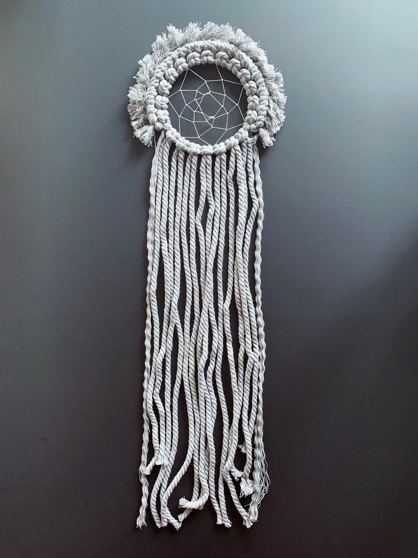 Ruffle Handmade Macrame Dream Catcher