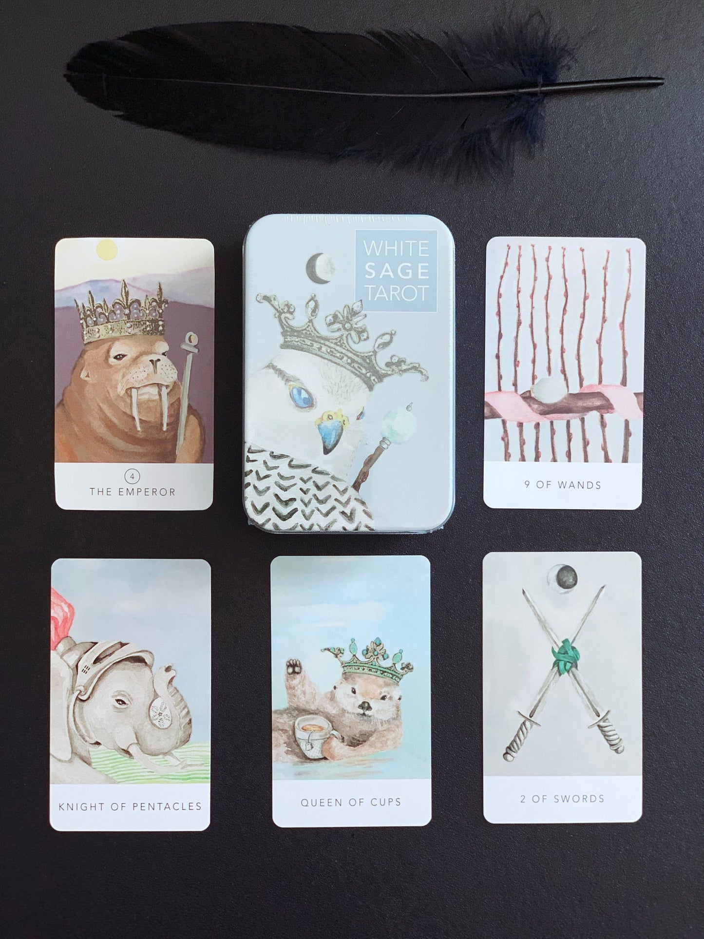 White Sage Tarot Deck