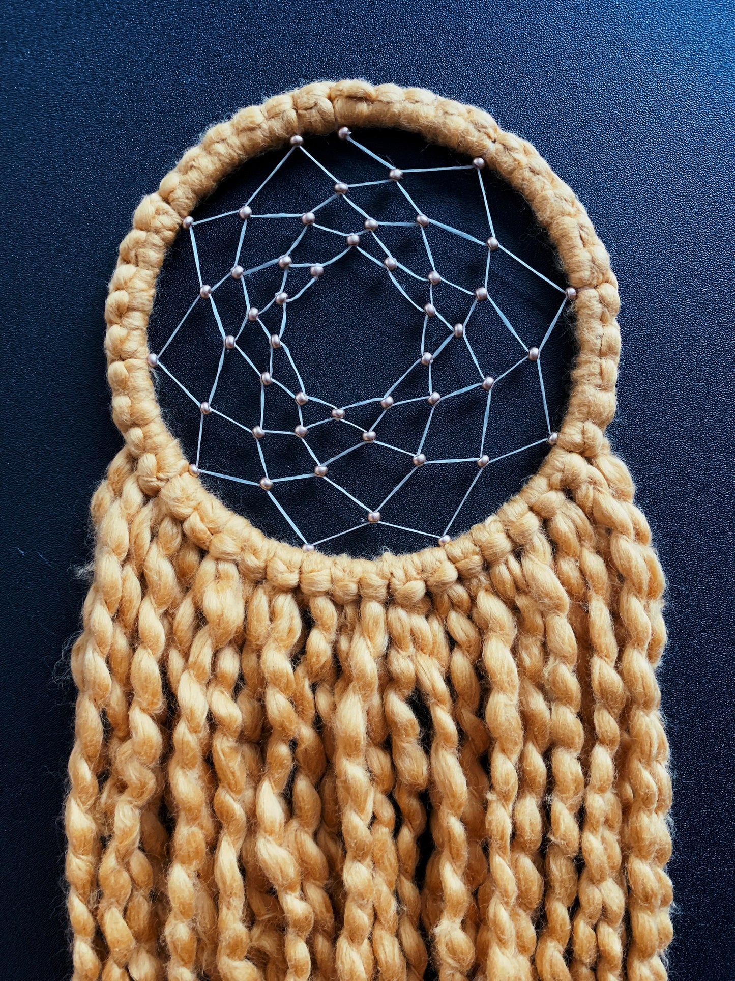 Ivory Macrame Dream Catcher