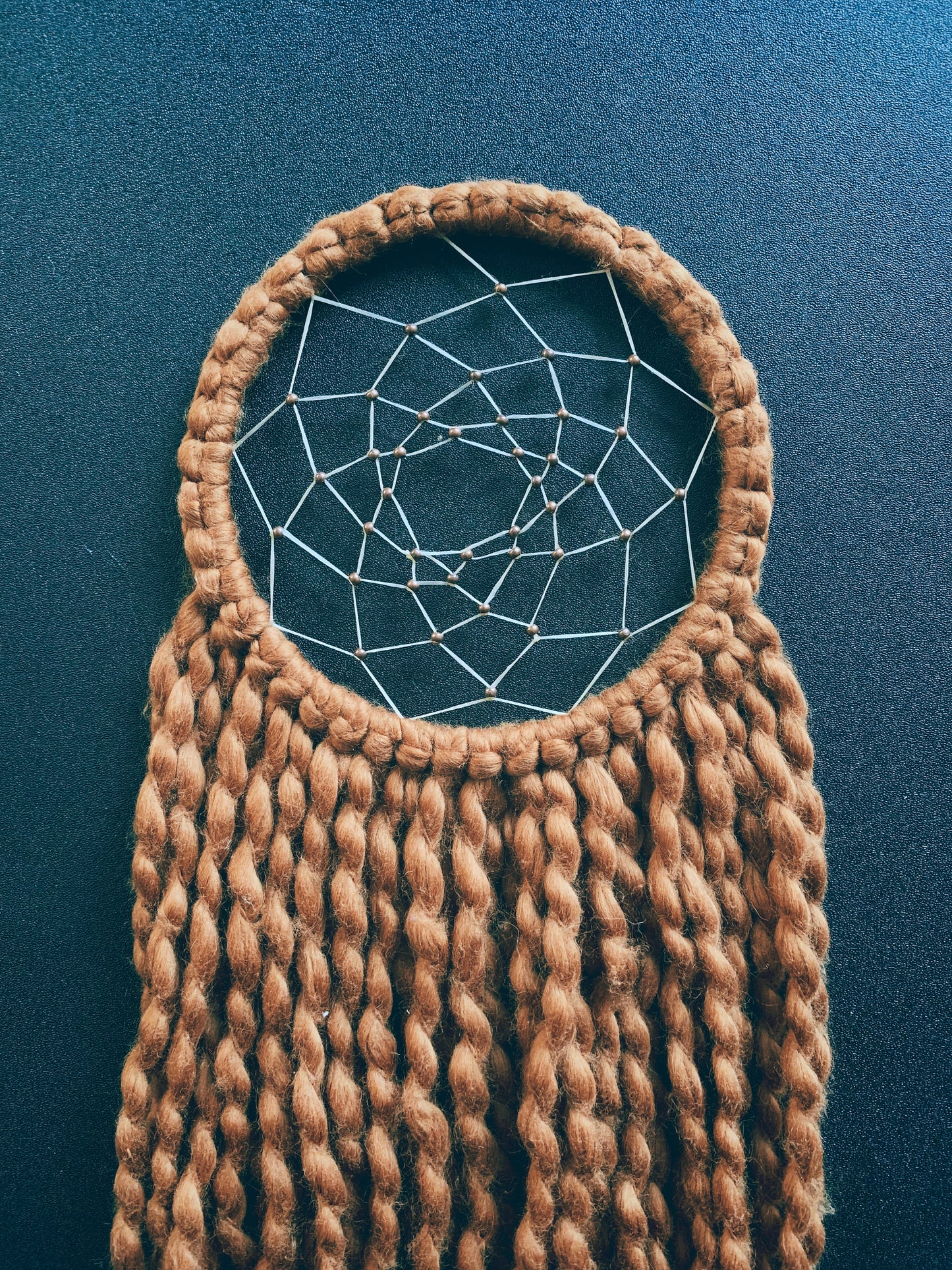 Ivory Macrame Dream Catcher