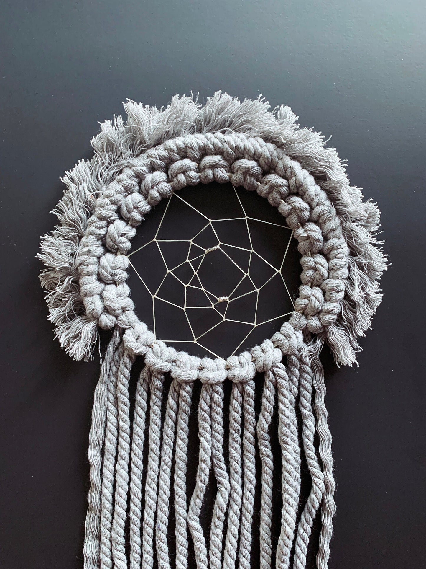 Ruffle Handmade Macrame Dream Catcher